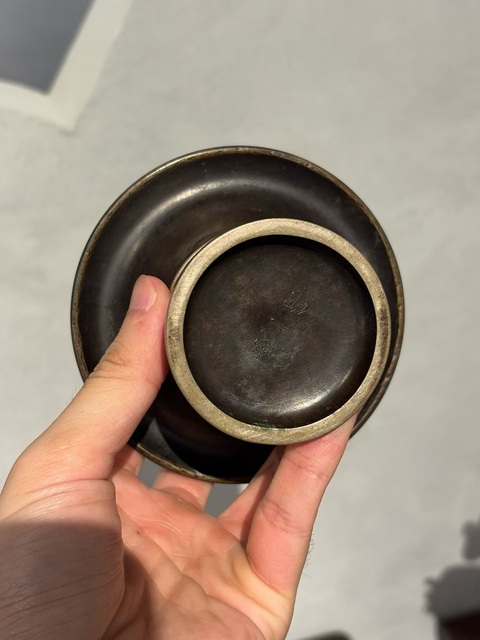 古玩銅器香熏真品鑒賞圖