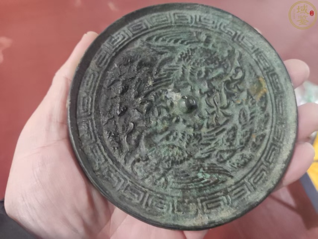 古玩銅器銅鏡真品鑒賞圖