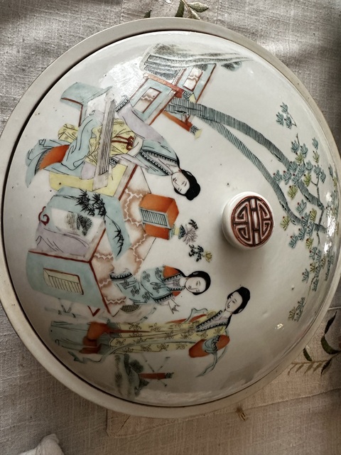 古玩陶瓷晚清粉彩一品鍋拍賣,當前價格2000元