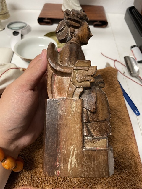 古玩雜項木雕真品鑒賞圖