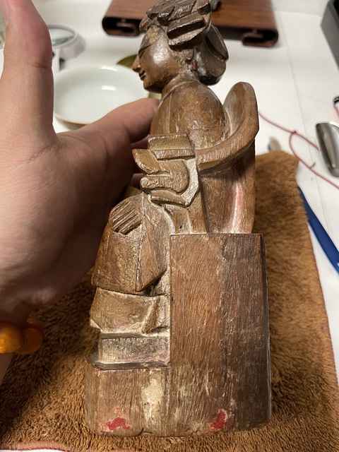 古玩雜項木雕真品鑒賞圖