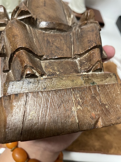 古玩雜項木雕真品鑒賞圖