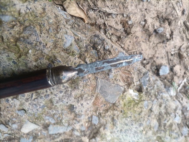 古玩銅器茶刀真品鑒賞圖