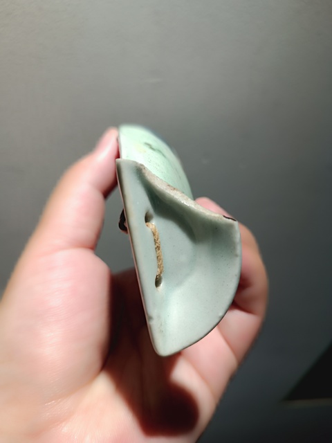 古玩陶瓷乾隆粉彩西廂記人物壁瓶拍賣，當前價格1600元