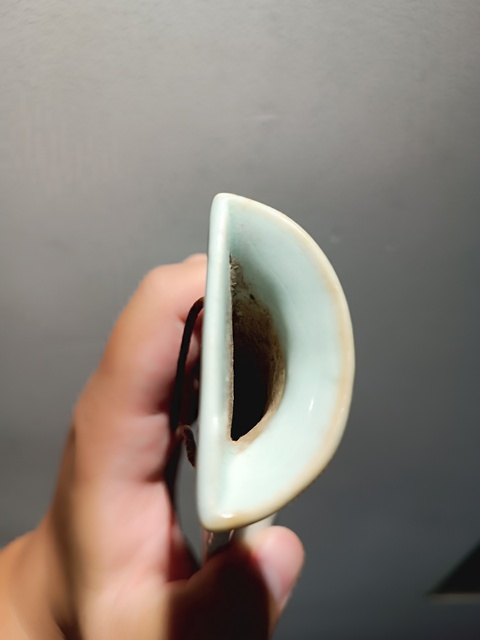 古玩陶瓷乾隆粉彩西廂記人物壁瓶拍賣，當前價格1600元