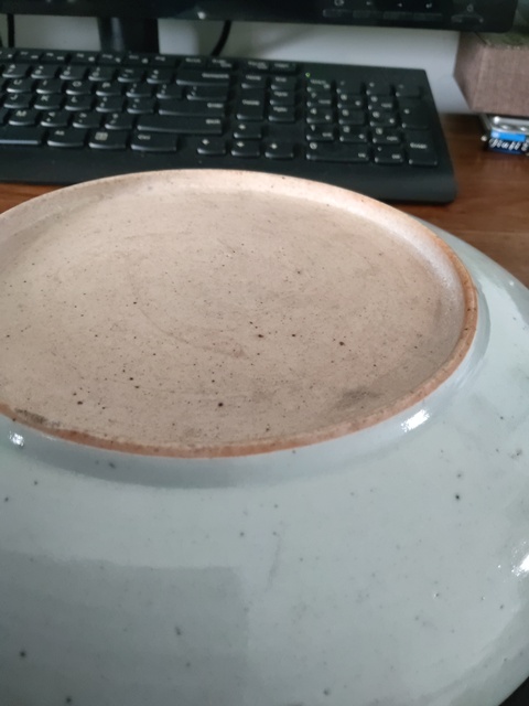 古玩陶瓷青花釉里紅魚藻紋盤拍賣,當前價格600元