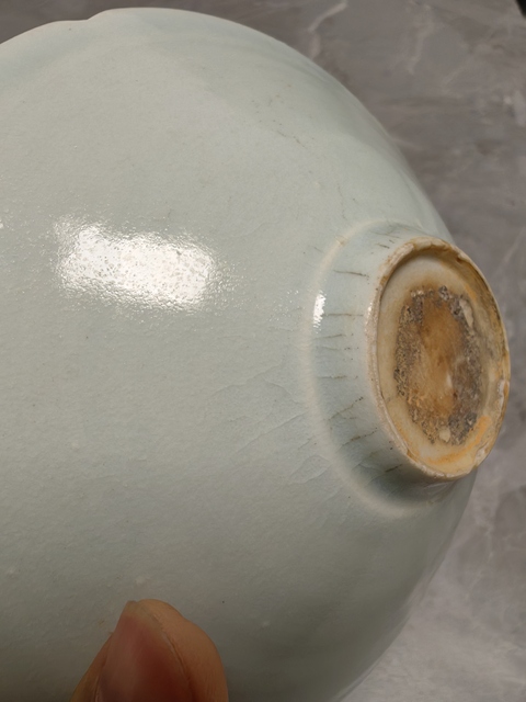 古玩陶瓷青白秞刻花碗真品鑒賞圖