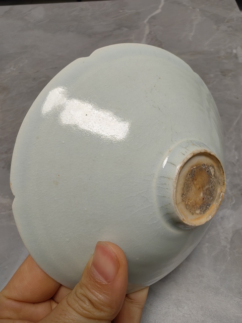 古玩陶瓷青白秞刻花碗真品鑒賞圖