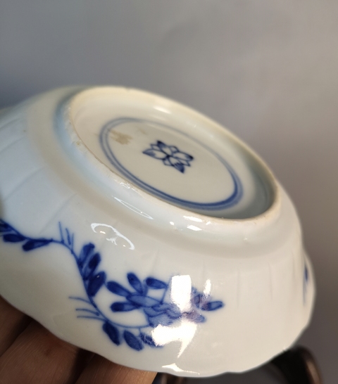 古玩陶瓷清康熙-青花花鳥紋盤拍賣，當前價格999元