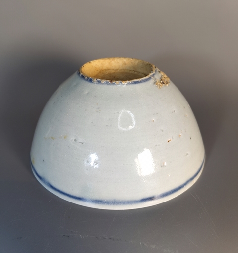 古玩陶瓷明晚期 青花碗真品鑒賞圖