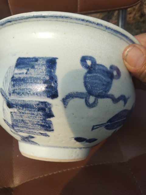 古玩陶瓷青花博古圖真品鑒賞圖