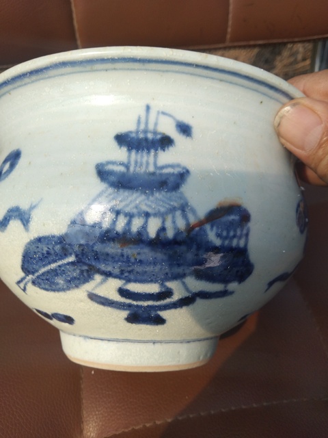 古玩陶瓷青花博古圖真品鑒賞圖