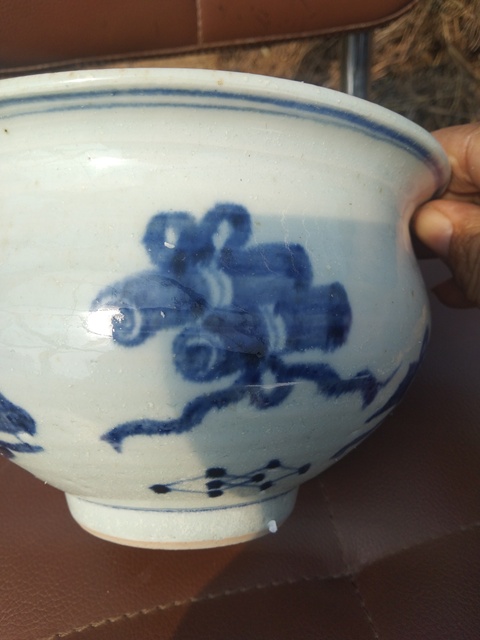 古玩陶瓷青花博古圖真品鑒賞圖