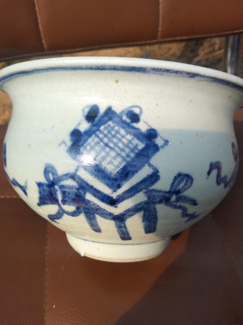 古玩陶瓷青花博古圖真品鑒賞圖