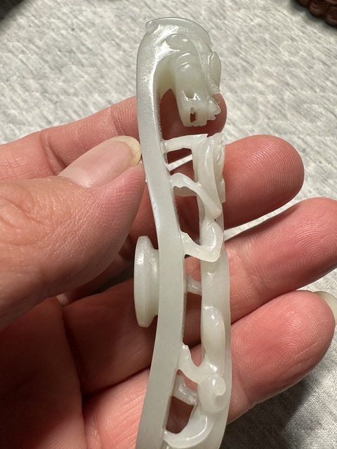 古玩玉器帶鉤真品鑒賞圖