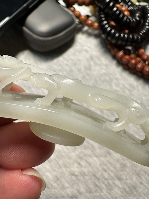 古玩玉器帶鉤真品鑒賞圖