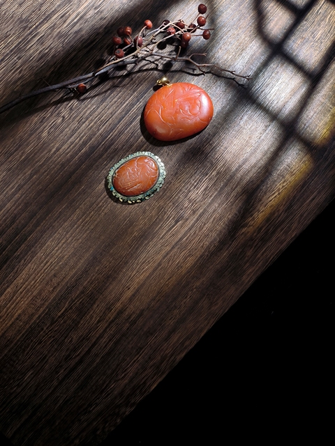 古玩玉器清代蜜蠟雕“喜事連連”飾件拍賣,當前價格10000000元