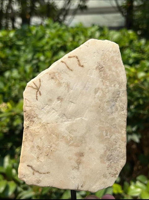 古玩雜項白石菩薩像真品鑒賞圖