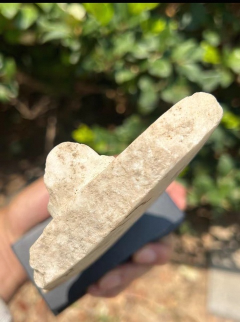 古玩雜項白石菩薩像真品鑒賞圖