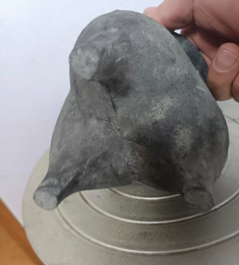 古玩銅器三足龢真品鑒賞圖