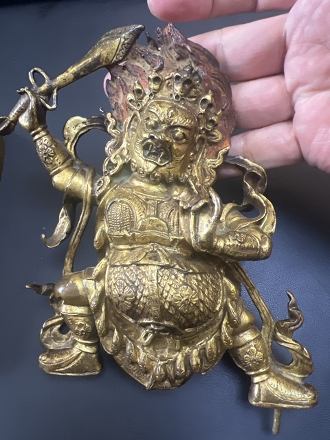 古玩銅器銅造像真品鑒賞圖