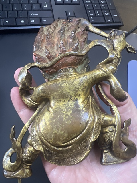 古玩銅器銅造像真品鑒賞圖