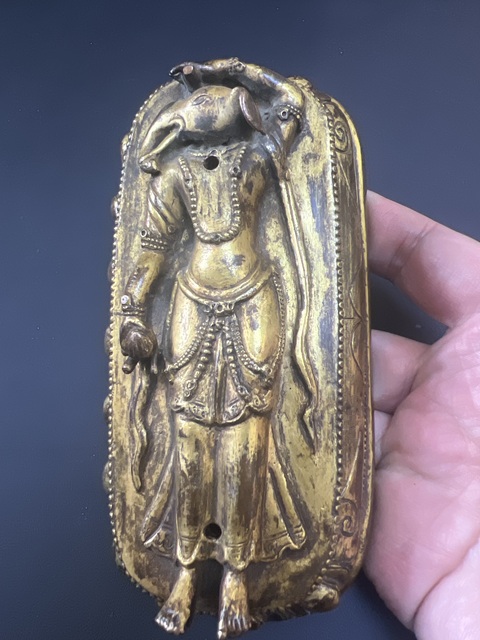 古玩銅器銅造像真品鑒賞圖