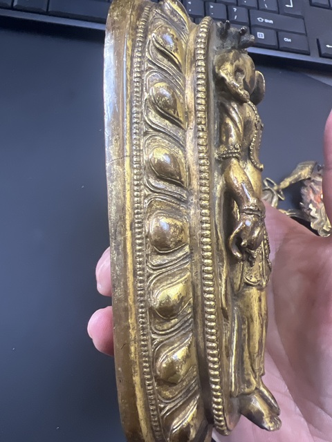 古玩銅器銅造像真品鑒賞圖