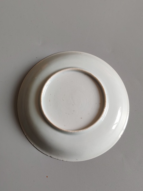 古玩陶瓷粉彩盤真品鑒賞圖