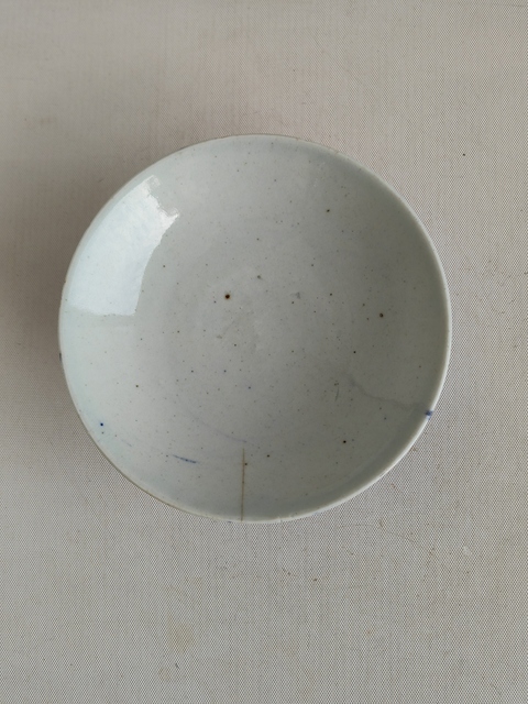 古玩陶瓷花卉紋青花碗拍賣，當前價格398元