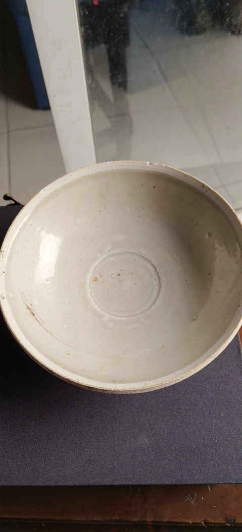 古玩陶瓷 芒口圈足覆燒工藝碗真品鑒賞圖