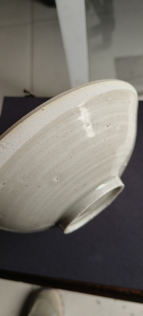 古玩陶瓷 芒口圈足覆燒工藝碗真品鑒賞圖