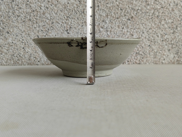 古玩陶瓷澀圈圈足碗真品鑒賞圖