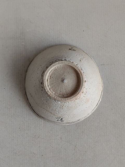 古玩陶瓷海水法螺紋青花碗拍賣,當前價格450元