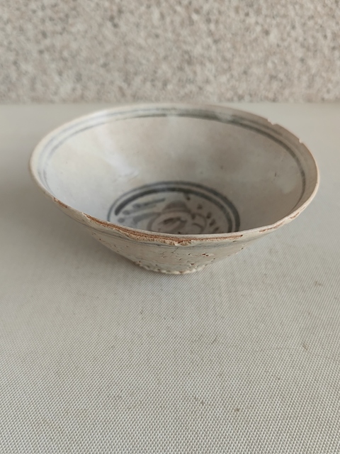 古玩陶瓷青花碗拍賣,當前價格398元