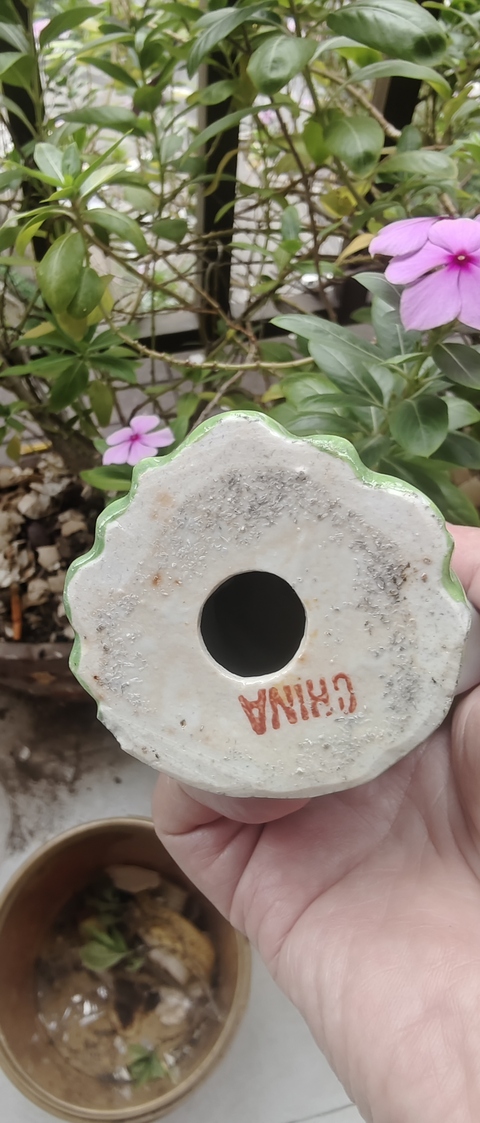 古玩陶瓷晚清民國 精品粉彩仕女造像真品鑒賞圖