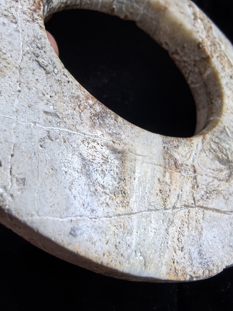 古玩玉器仿古做舊玉瑗真品鑒賞圖