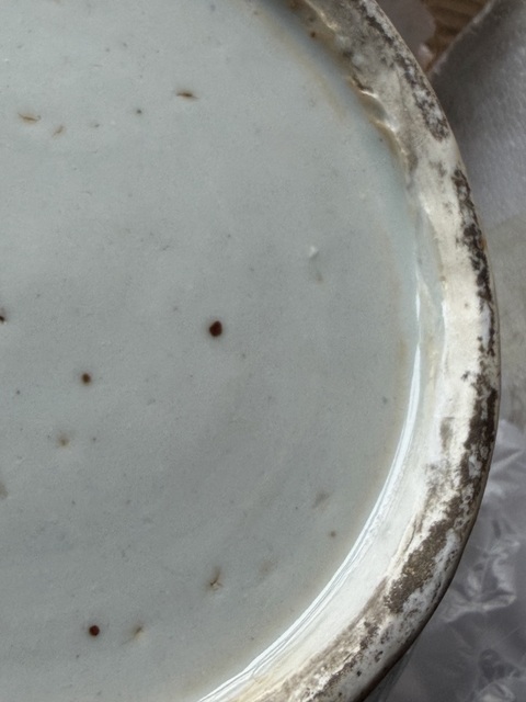 古玩陶瓷青花人物故事紋撇口瓶真品鑒賞圖