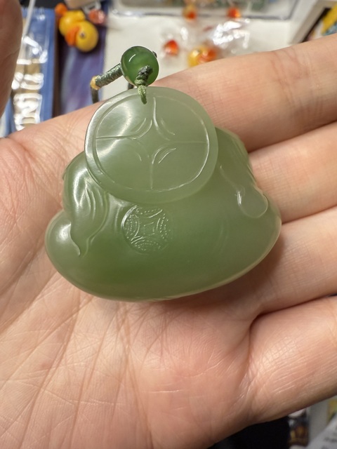 古玩玉器彌勒真品鑒賞圖