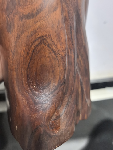 古玩雜項(xiàng)木雕人物真品鑒賞圖