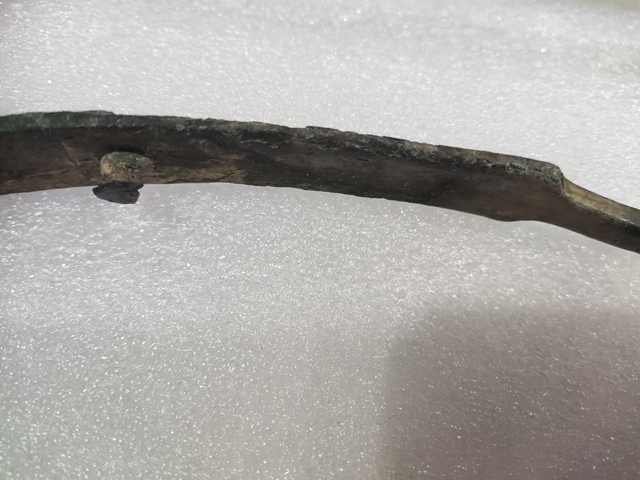 古玩銅器戰國晉系青銅帶鉤真品鑒賞圖