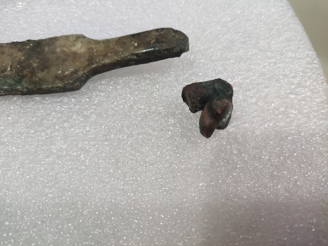 古玩銅器戰國晉系青銅帶鉤真品鑒賞圖