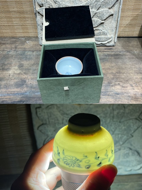 古玩陶瓷【元青花】元代.青花花卉紋杯拍賣，當前價格0元