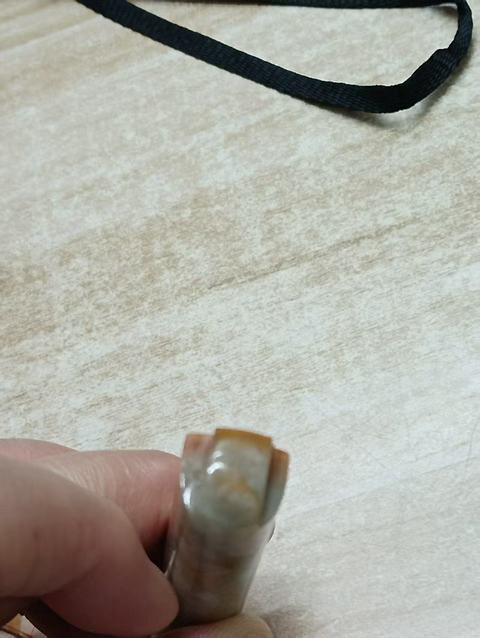 古玩玉器翡翠雕“素紋翎管”真品鑒賞圖