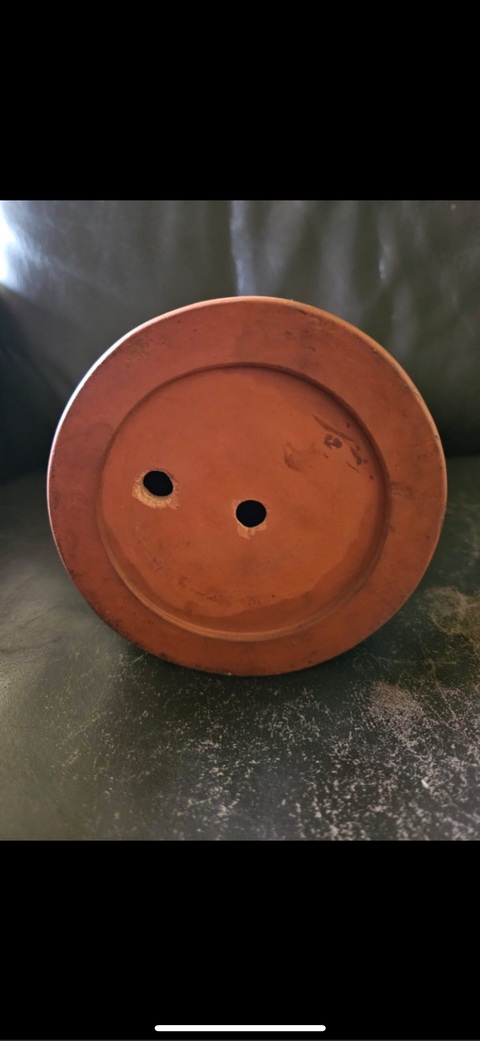 古玩陶瓷淺浮雕描金龍紋筒瓶真品鑒賞圖