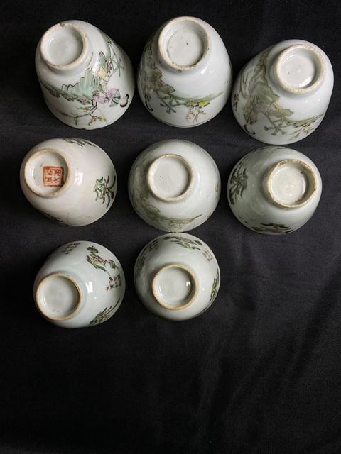 古玩陶瓷民國仕女紋粉彩杯拍賣，當(dāng)前價(jià)格88元