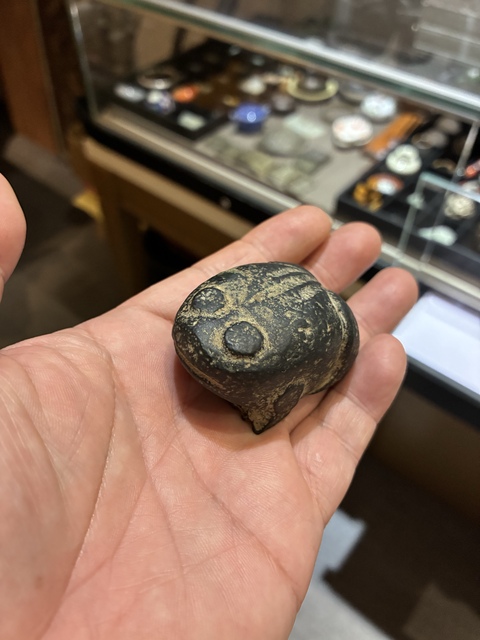 古玩雜項石蛙真品鑒賞圖