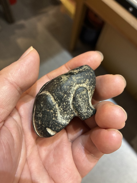 古玩雜項石蛙真品鑒賞圖