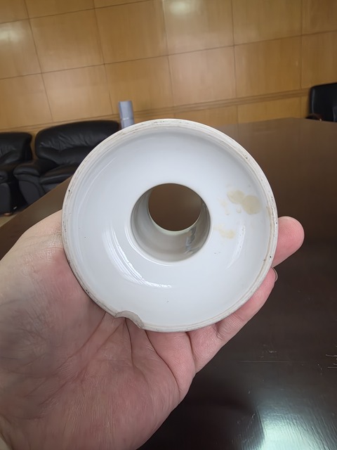 古玩陶瓷粉彩開窗團鶴紋宮燈拍賣，當前價格4600元