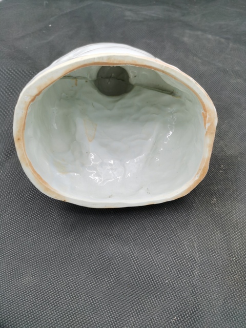 古玩陶瓷德化窯彌勒佛塑像真品鑒賞圖